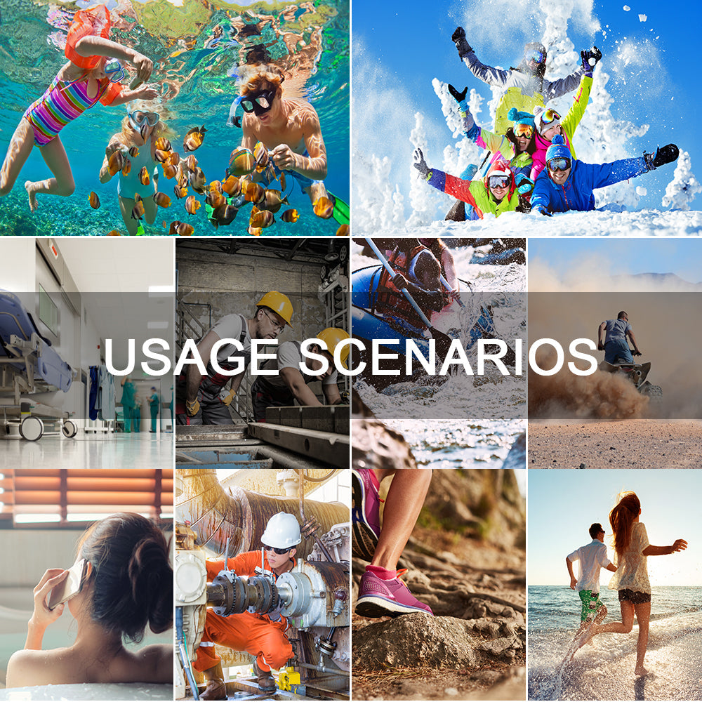 TPU+PC material snowproof, waterproof, dustproof, and shockproof phone case(iPhone 12/12 mini/12 Pro/12 Pro Max)