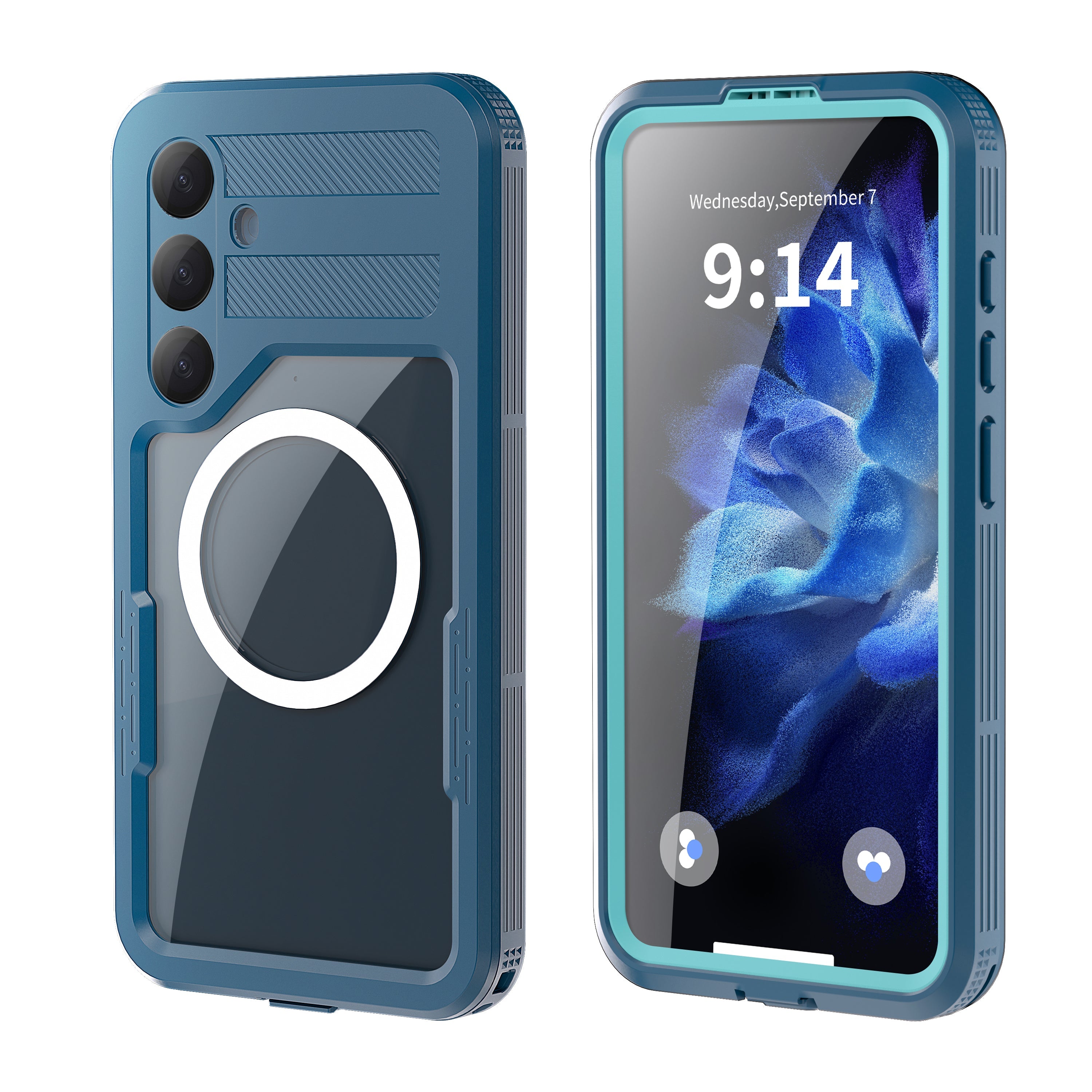 TPU+PET+PC material snowproof, waterproof, dustproof, and shockproof phone case(Samsung Galaxy S25/S25 Plus/S25 Ultra)