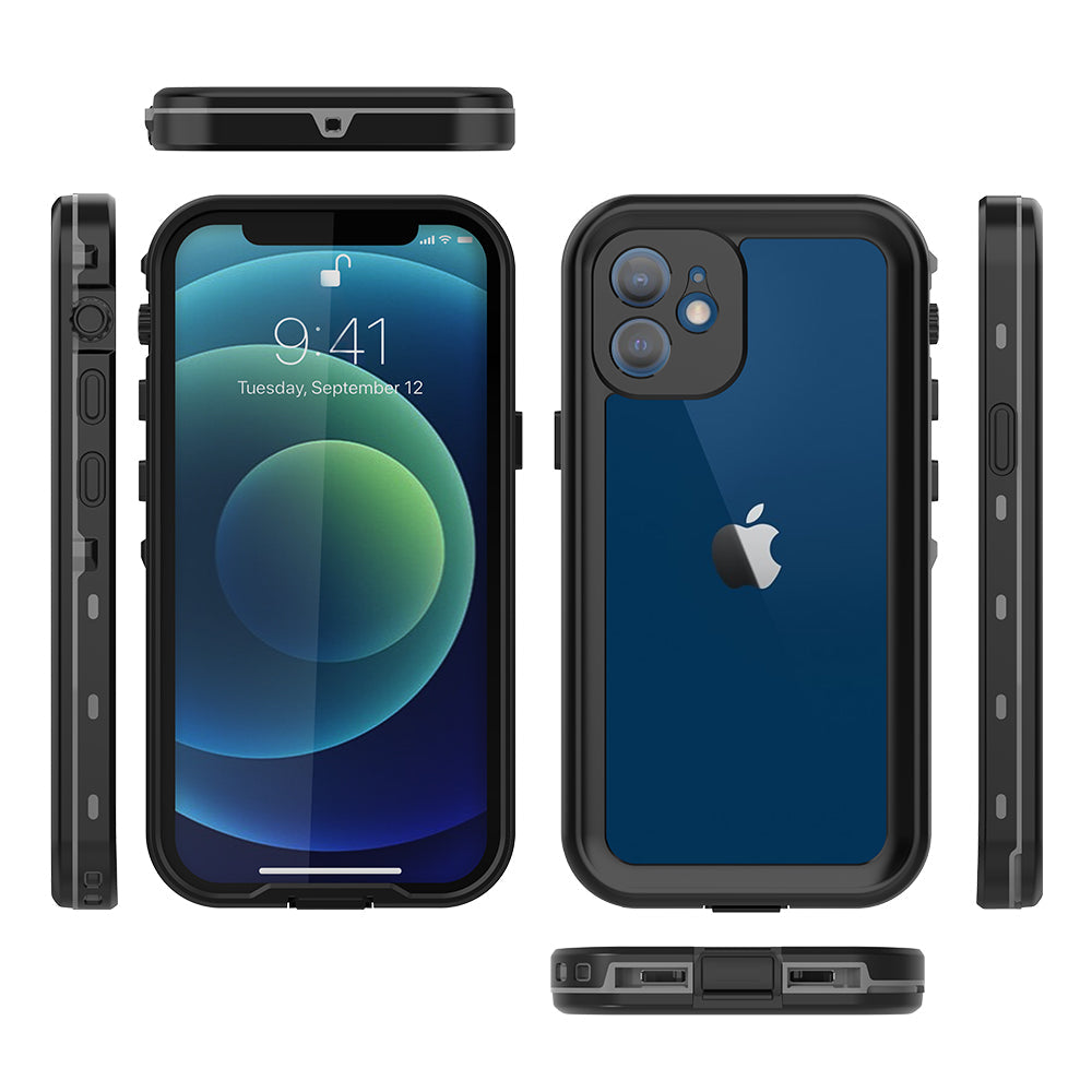 TPU+PC material snowproof, waterproof, dustproof, and shockproof phone case(iPhone 12/12 mini/12 Pro/12 Pro Max)